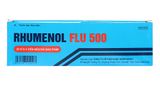  Rhumenol Flu 500 điều trị các chứng đau, cảm lạnh, cảm cúm, sốt từ nhẹ đến vừa. 