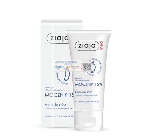  Ziaja Kem Mềm Da 15% Urê - Dưỡng Ẩm Dịu Nhẹ Ziaja Med 15% Urea Cream 100ml - Atopic Kem và Sữa Dưỡng Da 