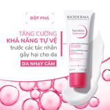  Kem dưỡng ẩm làm dịu da, phục hồi da cho da nhạy cảm Bioderma Sensibio Defensive 40ml 
