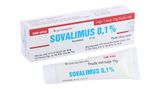  Tuýp Sovalimus 0,1% 10g Điều trị viêm da dị ứng, chàm 
