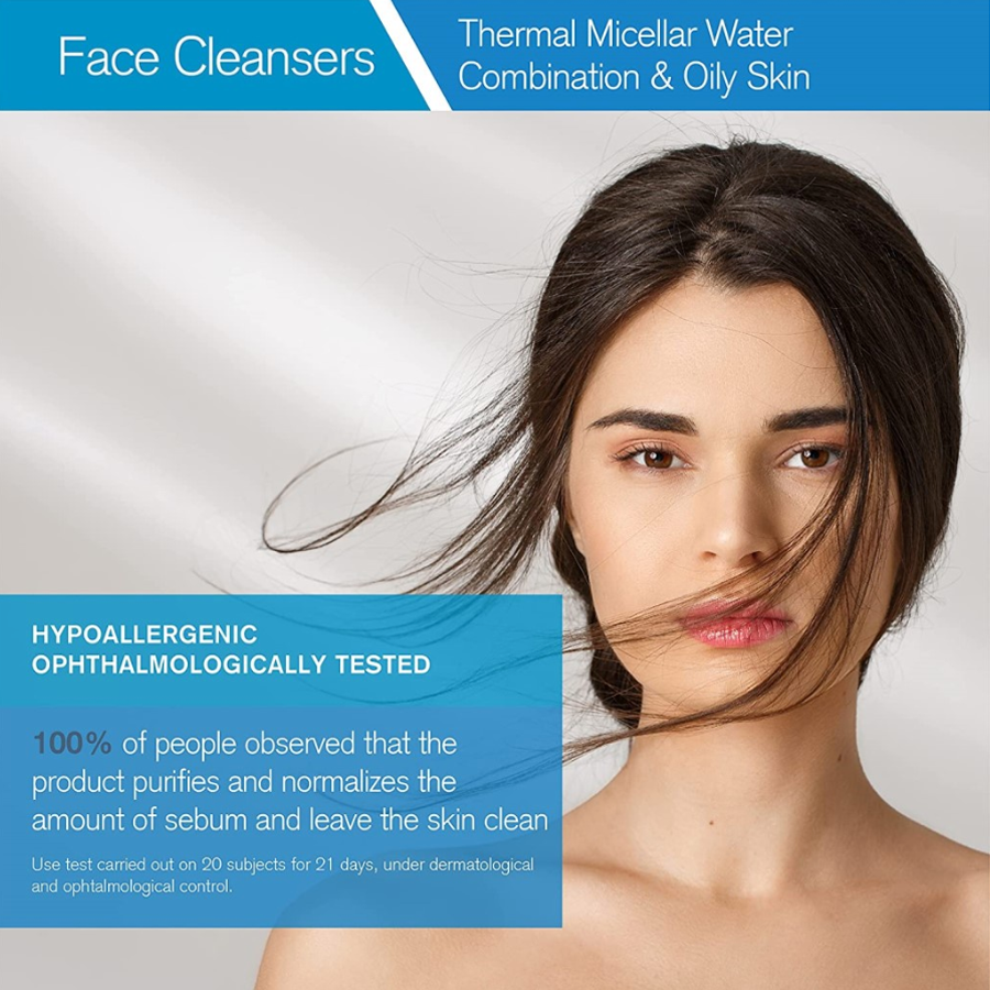  Tẩy trang dưỡng khoáng PMG cho da dầu, mụn Uriage EAU Micellaire Thermale PMG 100ml 