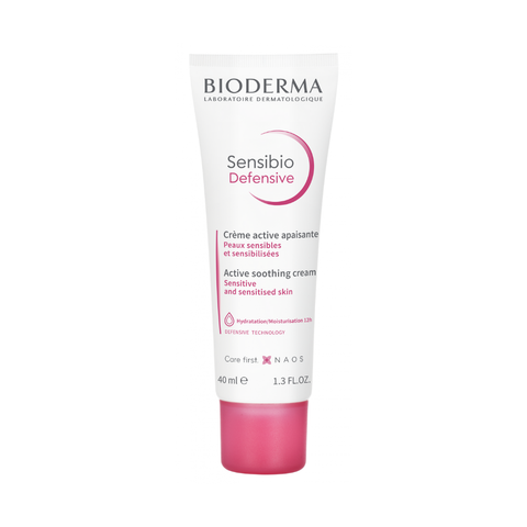  Kem dưỡng ẩm làm dịu da, phục hồi da cho da nhạy cảm Bioderma Sensibio Defensive 40ml 