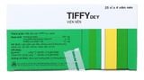  Viên nén Tiffy Dey trị các triệu chứng cảm cúm, cảm lạnh, nghẹt mũi, sổ mũi, hắt hơi, nhức đầu, sốt. 