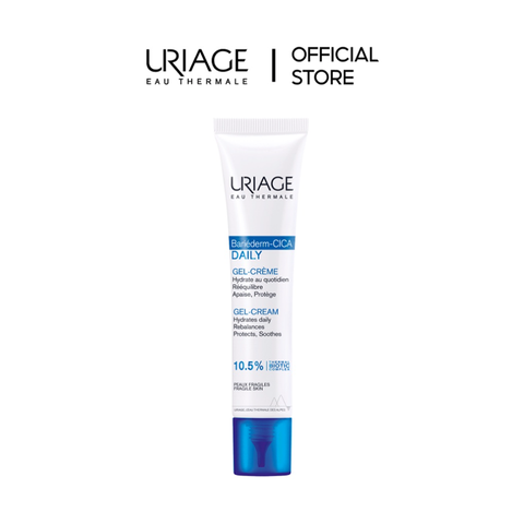  Kem làm dịu, làm lành và phục hồi da tổn thương Uriage Bariederm Cica Daily Gel Creme 40ml 