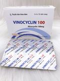  Viên Vinocylin 50mg ( Minocyclin ) điều trị mụn trứng cá. 