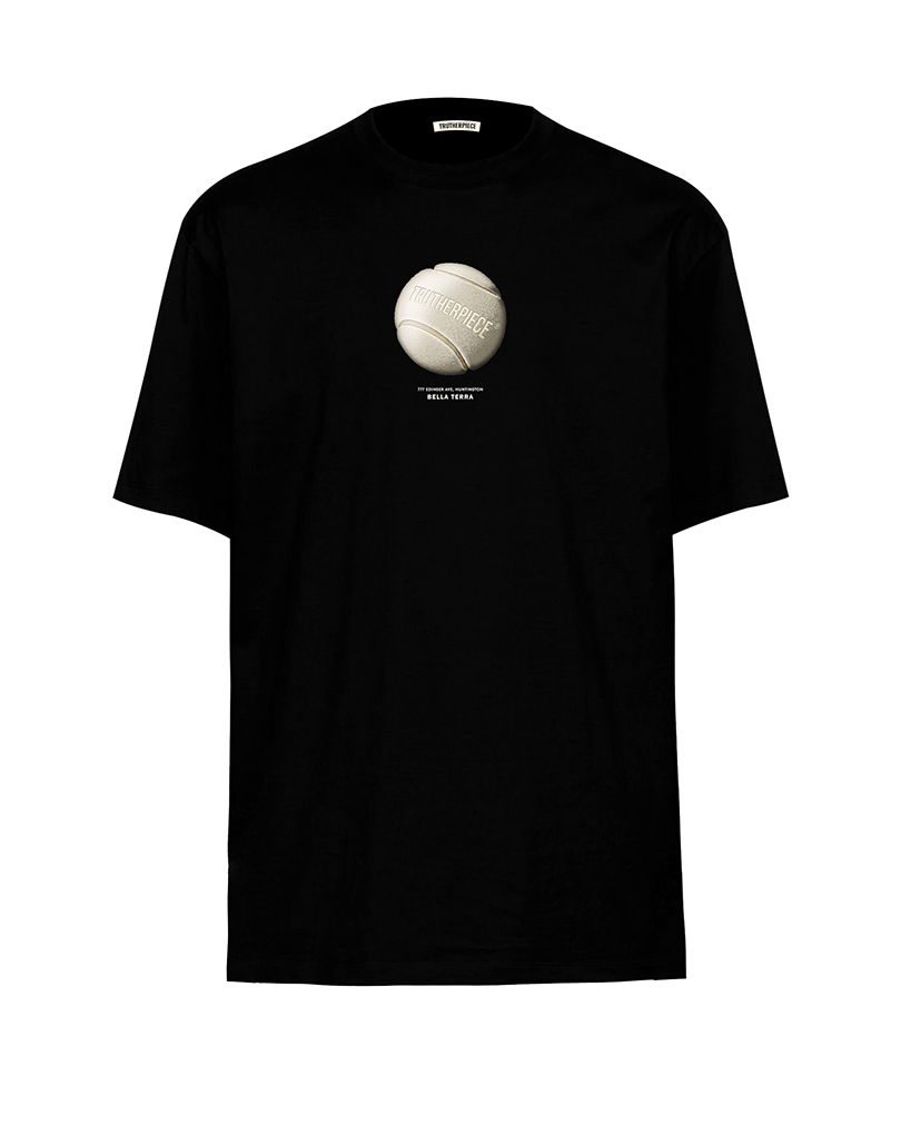 T-shirt White Tennis Ball – Trutherpiece