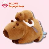  Gấu Bông Chuột Lang Nước Capybara Cõng Con 