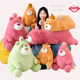  Gấu bông Gấu Lotso dâu Cosplay quả bơ - bí đỏ 