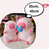  Gấu Bông Chuột Lang Nước Capybara Hồng Chảy Mũi 