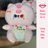  Gấu bông baby three gà vàng, mèo đen cute cao cấp cho bé 