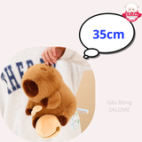  Gấu Bông Chuột Lang Nước Capybara Gõ Mõ 