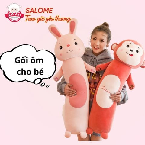 Gấu bông thú dài thỏ và khỉ