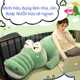  Gấu bông cá sấu mắt lồi 