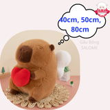  Gấu bông capybara thiên thần 