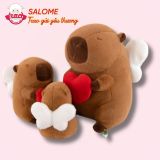  Gấu bông capybara thiên thần 