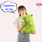  Gấu bông capybara xanh rút trái bơ 