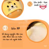  Gấu bông chó Shiba đội nón hổ 