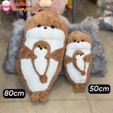  Gấu Bông Hải Cẩu Ôm Con Dễ Thương Nhỏ SALOME 