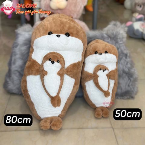  Gấu Bông Hải Cẩu Ôm Con Dễ Thương Nhỏ SALOME 
