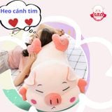  Gấu bông heo cánh tim Goognight 