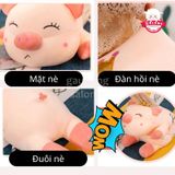  Gấu bông heo vương miện Princess 