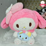  Gấu bông Kuromi Melody Cinnamorol Đeo Túi 