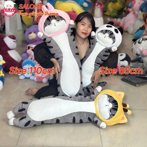  Gấu bông mèo hoàng thượng dài copslay 