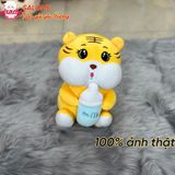  Gấu bông ôm bình sữa 30cm- 40cm 