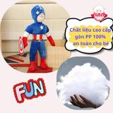  Gấu bông siêu nhân đội trưởng Captain America 