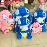  Gấu bông stitch ôm vịt 