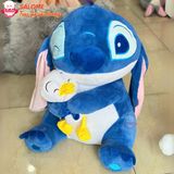  Gấu bông stitch ôm vịt 