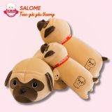  Gấu bông chó Pull mặt xệ nằm đáng yêu 