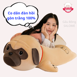  Gấu bông chó Pull mặt xệ nằm đáng yêu 