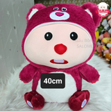  Gấu bông loopy cosplay gấu dâu 