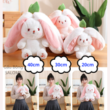  Gấu bông thỏ dâu, thỏ cà rốt 