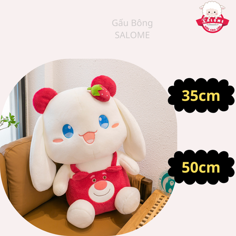  Gấu bông Melody mặt yếm dâu 