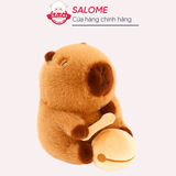  Gấu Bông Chuột Lang Nước Capybara Gõ Mõ 
