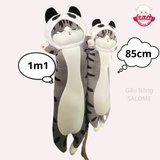  Gấu bông mèo hoàng thượng dài copslay 