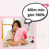 Gấu Bông Chuột Lang Nước Capybara Hồng Dưa Hấu 