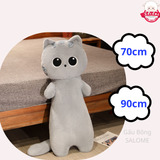  Gấu Bông Mèo Đứng Mắt Tròn Siêu Cute 