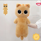  Gấu Bông Mèo Đứng Mắt Tròn Siêu Cute 