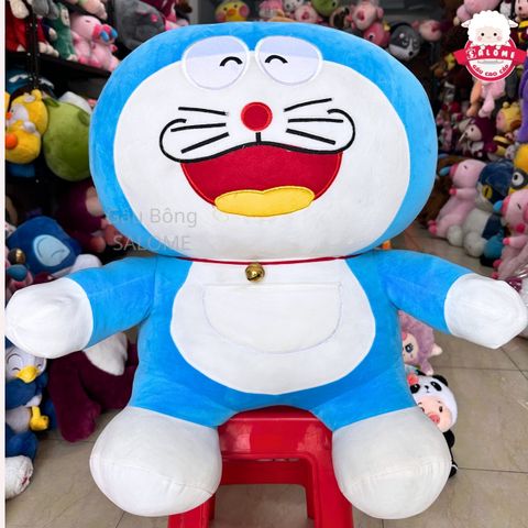  Gấu Bông Doraemon Ngồi Khổng Lồ  Dễ Thương SALOME Thú Bông Mèo Máy Doremon 
