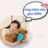  Gấu Bông Chuột Lang Nước Capybara Ôm Bình Sữa 