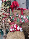  Gấu bông heo ôm bình sữa đội nón ông già noel trang trí giáng sinh 