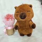  Gấu bông capybara nhí mini 20cm nhiều mẫu 
