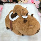  Gấu Bông Chuột Lang Nước Capybara Cõng Con 