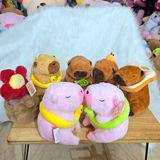  Gấu bông capybara nhí mini 20cm nhiều mẫu 