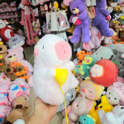  Gấu bông capybara nhí mini 20cm nhiều mẫu 