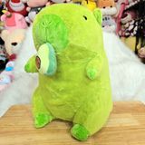  Gấu bông capybara xanh rút trái bơ 