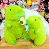  Gấu bông capybara xanh rút trái bơ 